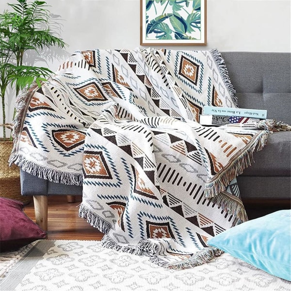 Southwest Throw Blankets Aztec Southwest Throws Cover för Couch C