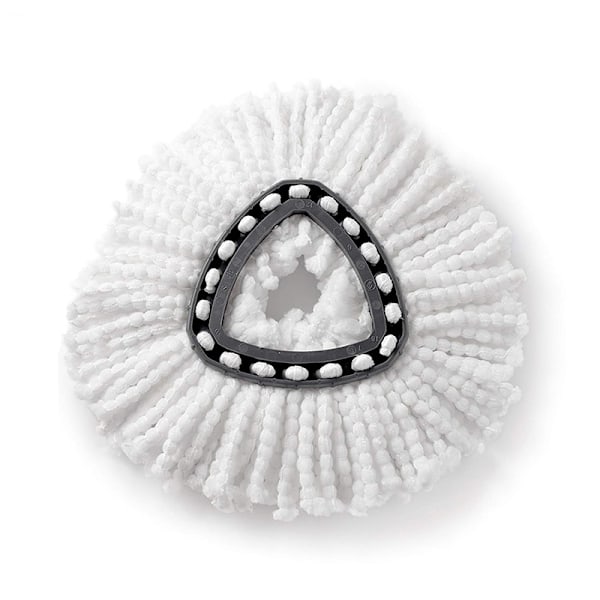 Svingmopprefill - Mopprefill, Mikrofiber Svingmopprefill, Mopp Enkle Rengjøringsgulvhoder Mopp, Mopphoder For Gulvrengjøring (2-pakning - Hvit)