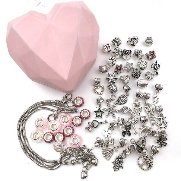 Armband Smyckestillverkningssats DIY Pärla Charm Smycke Armband Maki