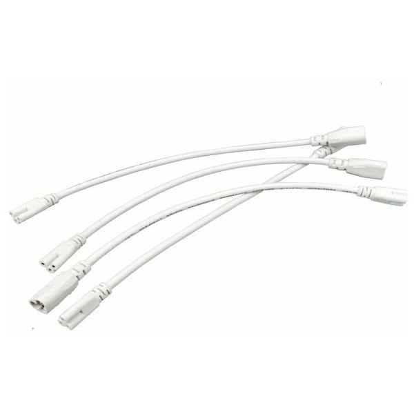 10 st LED-rörlampa, CFL-rör T5 T8 LED-rörskoppling Dubbel hane till hane Ände
