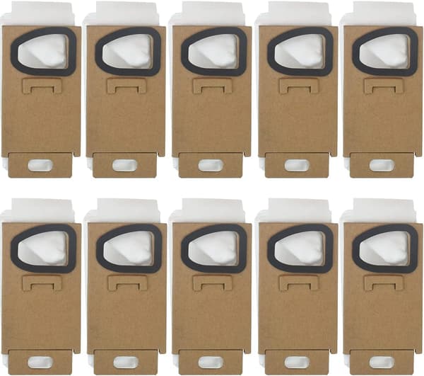 10 st Ersättningsdammpåsar för Xiaomi Roborock H7 H6 Dammsugare