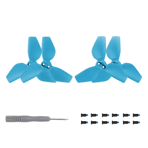 Propeller til DJI Neo Propeller Blades Udskiftningspropeller Letvægts Drone Vinger Tilbehør til DJI Neo, 2016S Propeller (Blå)