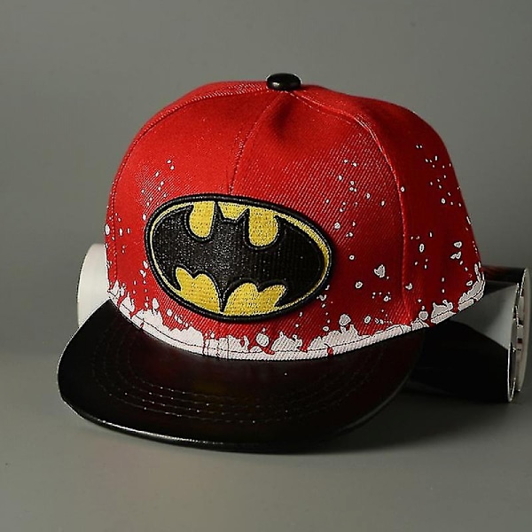 Børns Batman Hip Hop Justerbar Baseball Cap Drenge Piger Snapback Solskygge Hat Gaver