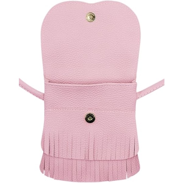 Katt duskveske med dusk liten myntpung messenger bag for barn jenter