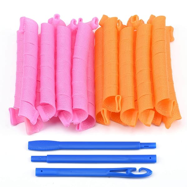 30PCS Magiska Hårrullar Lockar Styling Kit, DIY Ingen Värme Hårkrullning