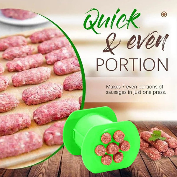 Pølsepresser, Kødpinde Presser, DIY Frikadeller Hurtigform,