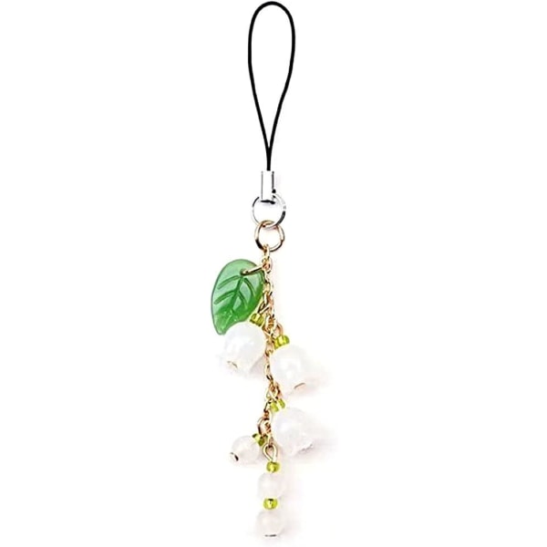 Universal Phone Chain Mobile Phone Decoration Lanyard Flower Pend