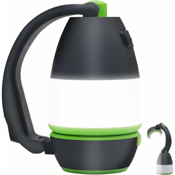 3-i-1 LED Campinglanterne & Håndholdt Lommelykt & Lampe