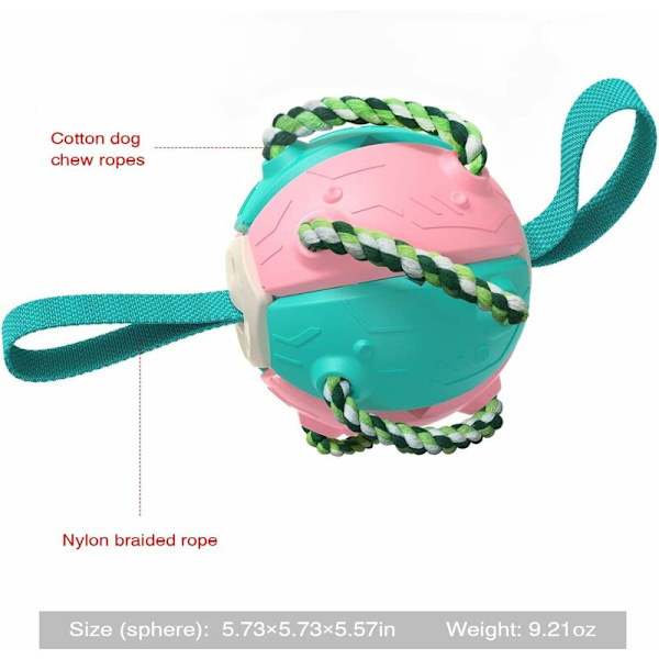 Frisbee-leksak Hund Oödelagbar Agility Boll för Hundar Spela Spel I