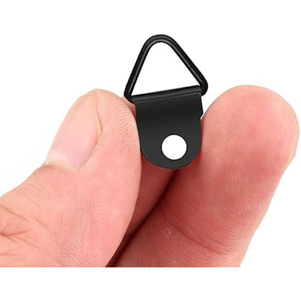 50 stk. ophængt fotoramme uden boring metalring fastgørelsesramme billedramme