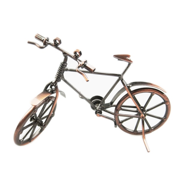 Kreativa smidesjärn cykelmodell, vintage konst cykel hem off