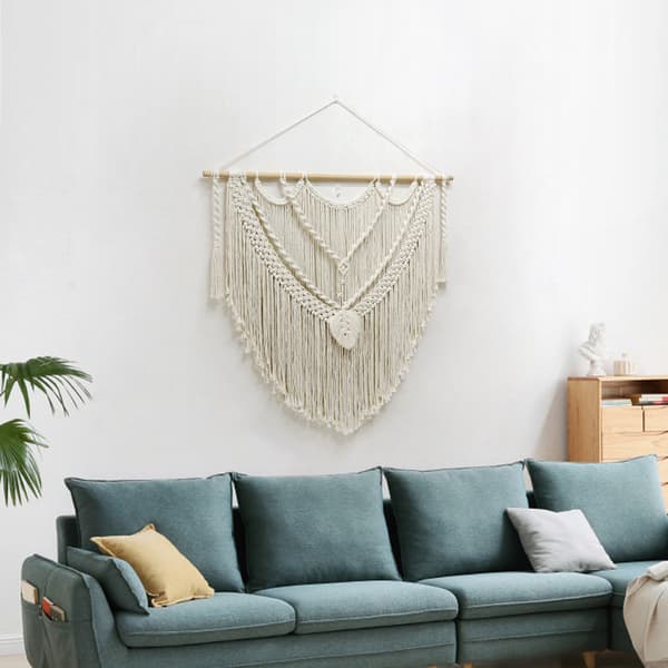Väggdekorationer i Boho Decor Väggdekorationer - Handvävda bohemiska T