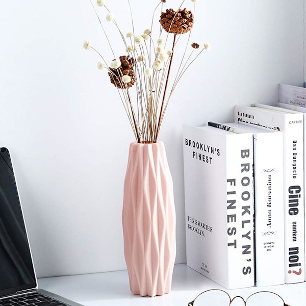 Blomvaser, rosa, moderna för hem, vardagsrum, mittpunkter och evenemangsdekoration