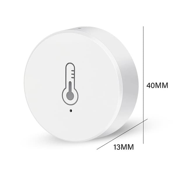 Termometer Hygrometer Trådlös Smart Temperatur- och Luftfuktighetsmätare med App-varningar, Datalagring och Export, Temperatur- och Luftfuktighetssensor Comp