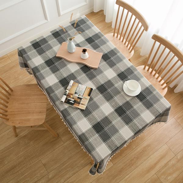 Rektangulär bordsduk för matsal kök inredning, 140 cm x 200 cm