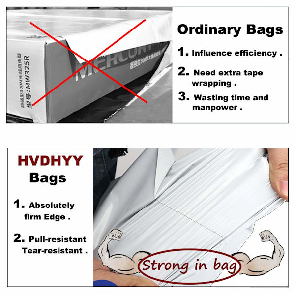 Plastpåsar för frakt, 100 st A4-fraktpåsar, 25 cm x 35 cm/10 tum x 14 tum, förpackning, kläder, förpackning, plastpåsar av polystyren