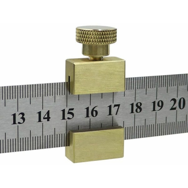 Carpenter's Gauge Positioning Viivain Block Wood Line Locator Viivain