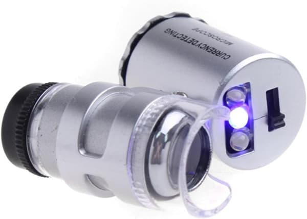 Mini belyst juvelerarens lupp x 60