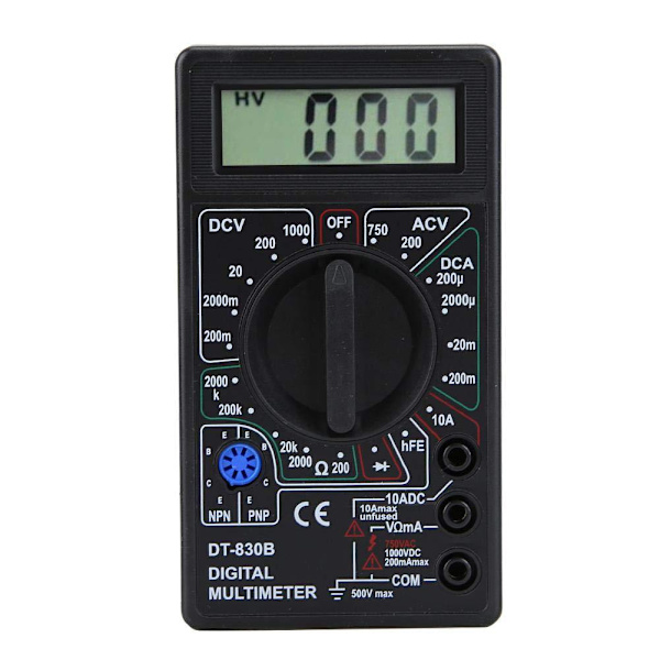 DT-830B Digital Multimeter Digital Multimeter Handhållen Multimeter