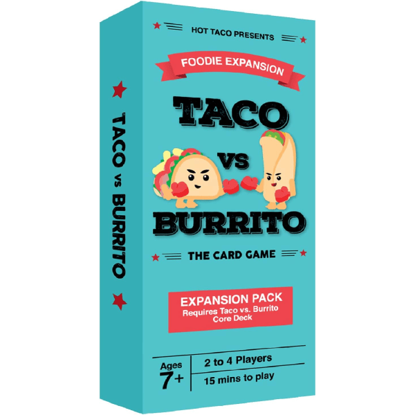Taco vs Burrito Foodie-udvidelsespakke - kræver kernespil for at kunne placere