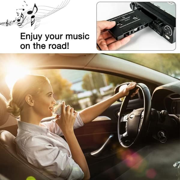 Kassettbåndadapter, Bluetooth-hjelpeaudiokassettadapter, lydadapter