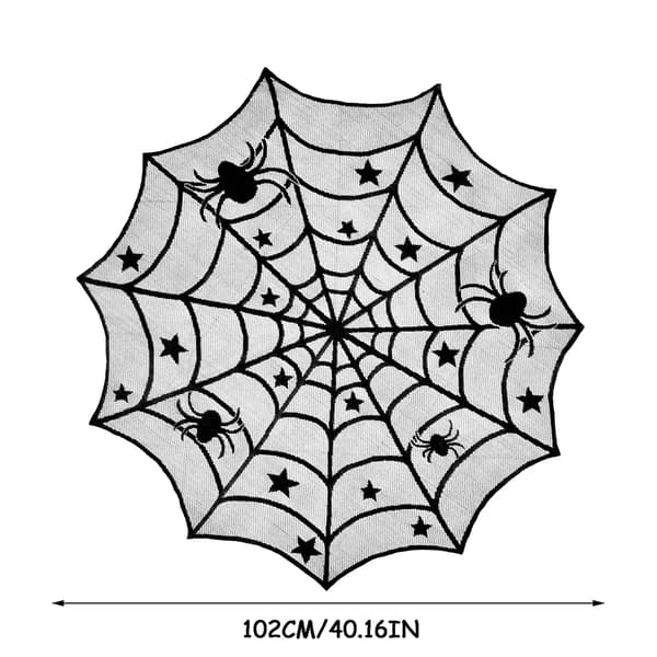 Halloween-duk, heminredning, bordsdekoration