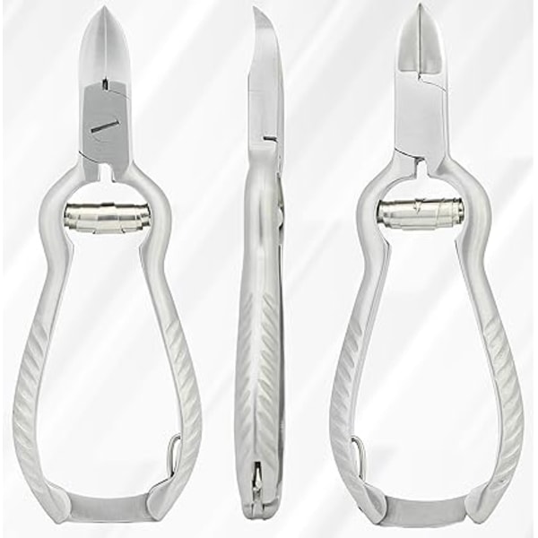 HØJ STYRKET PROFESSIONAL tyk tåneglklipper Nipper Podologi Rustfrit Stål, 12,5 cm