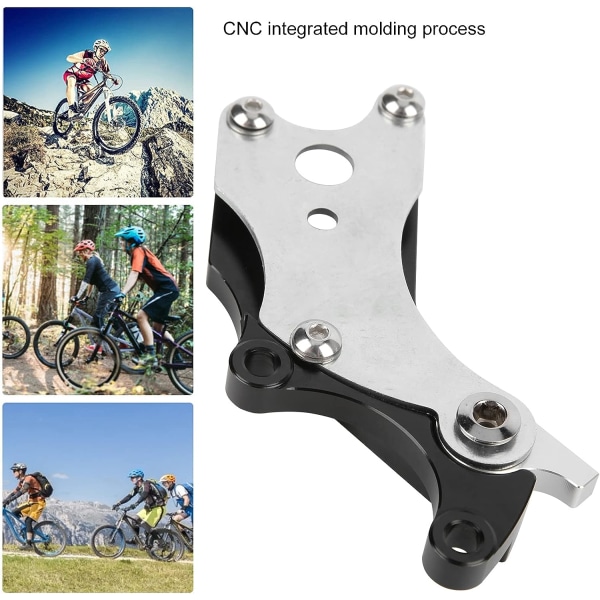 Cykelskivbromsadapterkonverter, aluminiumlegering cykelskivbroms