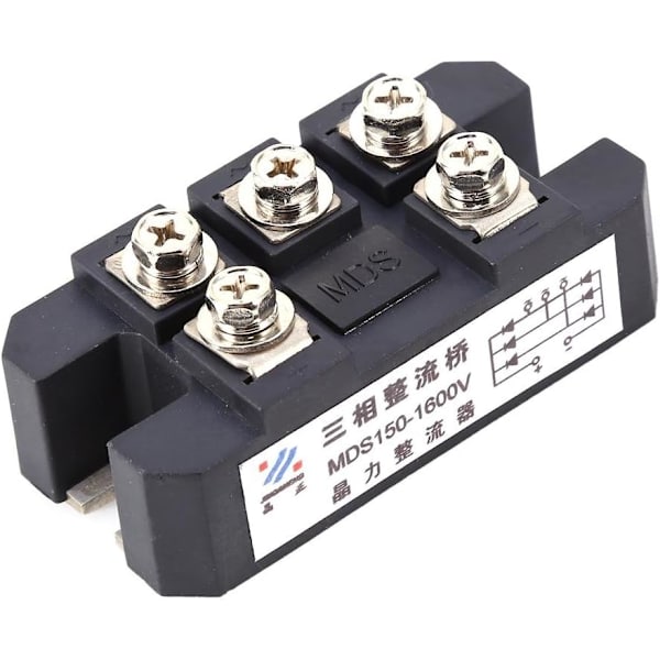 MDS 150 A 1600 V Trefase diodebrorectifier