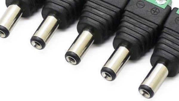 10 stk. DC Strømforbindelseshan/hun-stik 12V Jack Stikadaptere, til CCTV Kamera DVR Sikkerhedssystem LED Lys Stik