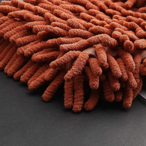 4 st Biltvättvantar, Dubbelsidiga Mikrofiber Biltvättvantar Supe