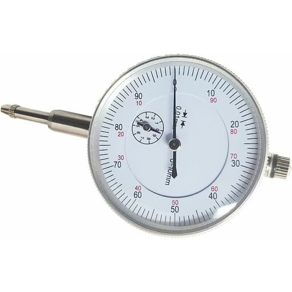 Hög precision Klocka Centesimal Dialer 0-10MM 0.01mm mekanisk i
