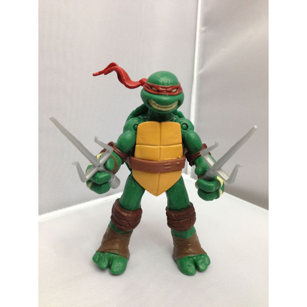 12cm Teenage Mutant Ninja Turtles Dukker - 4-pak