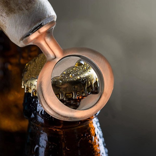 7 stk proptrækker vinfest diy håndværk øl oplukker, bronze