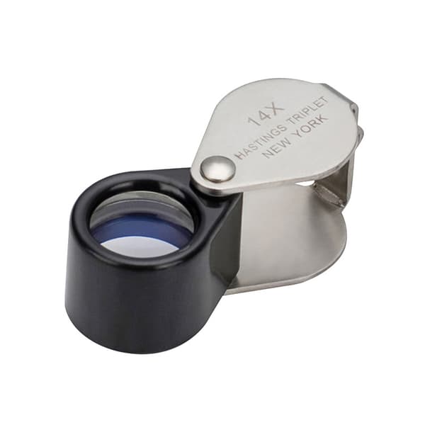 Lupp - Förstoringsglas 14x12mm Okularlins - 14x