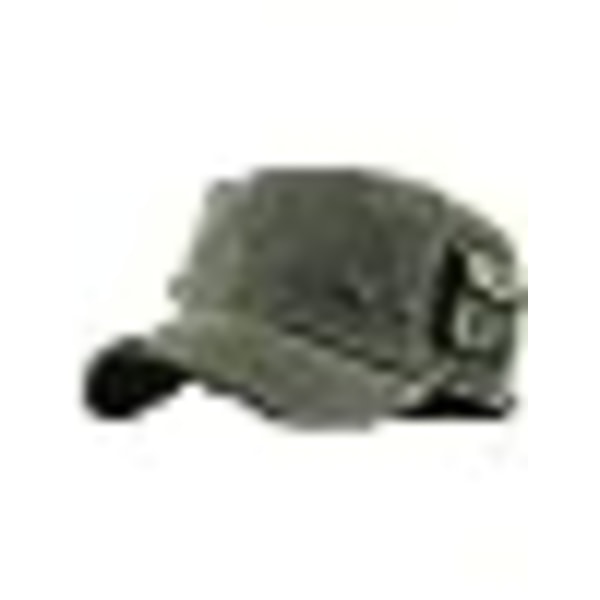 Army Cap Basic Everyday Military Style Hat (nu med STASH Pocket