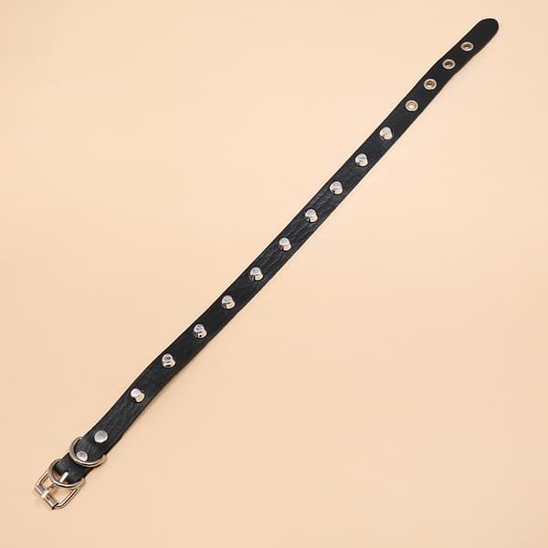 Mote Kvinner Menn Kule Punk Goth Metall Spike Studded Link Lær