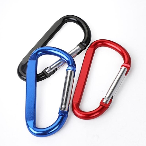3\" 10-pack Modifierad hållbar fjäderbelastad dörr aluminium D-krok