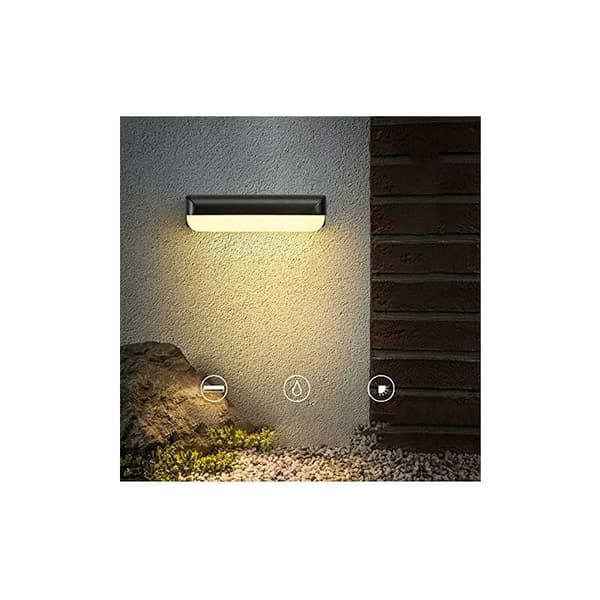 12W LED-ulkoseinävalaisin, moderni vedenpitävä LED-seinävalaisin