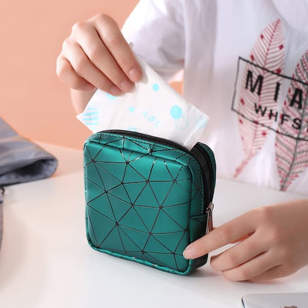Mini bærbar sanitærbind tampong bomull reise sminke L