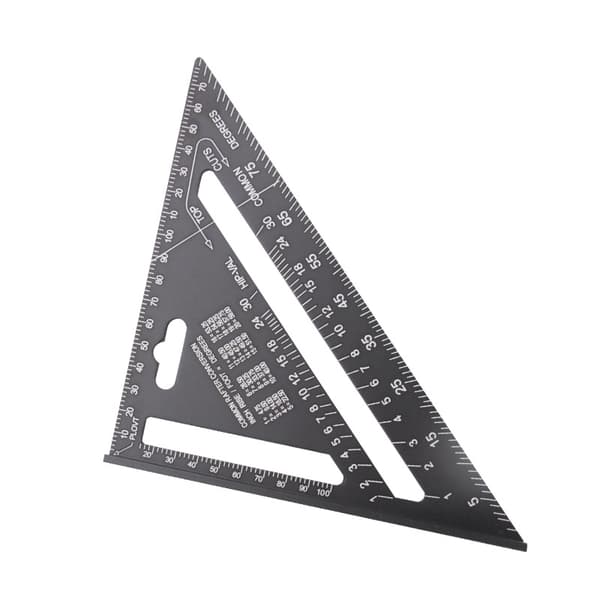 Protractor Triangle Aluminium Square Triangle Wooden Triangle Metr