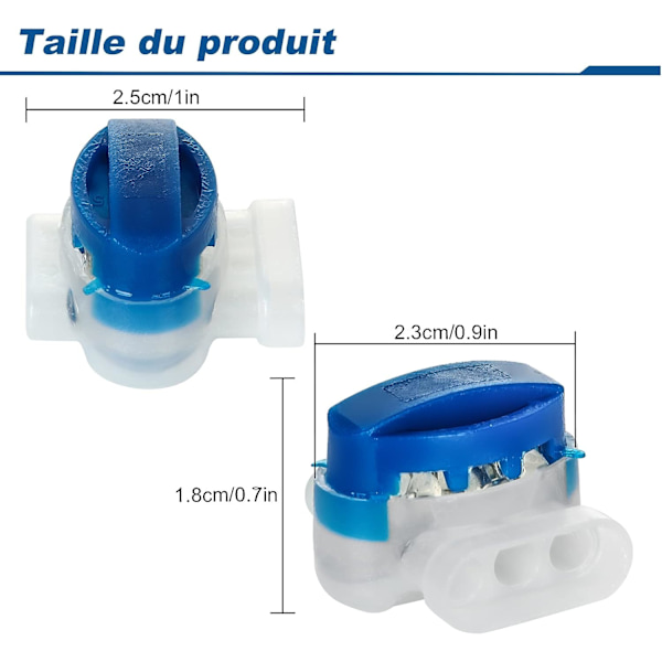 40 st Original Resin Gel-fyllda Robotgräsklippare Kabelkontakt