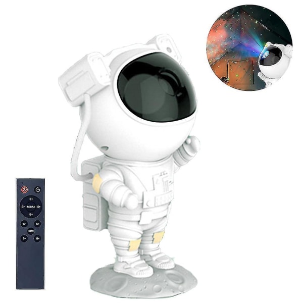 Astronautstjärnprojektor Stjärngalaxprojektor med timer, vuxen