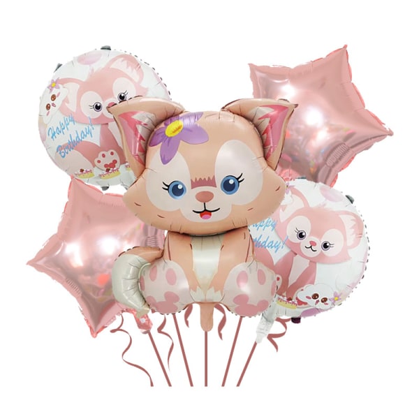 LinaBel folie ballonger - APDDHJ 5 stk folie ballonger LinaBe