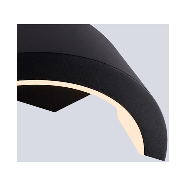 Modern LED-vägglampa, 18W LED-rörelsesensor utomhusvägglampa,