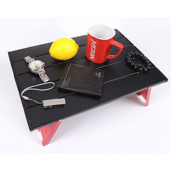 Aluminium sammenleggbart kaffe bord Mini lite sammenleggbart bord ultralett