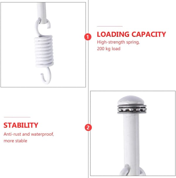 Sving Bøsning Skruesæt Heavy Duty Halvering Stol Hardware Tilbehør