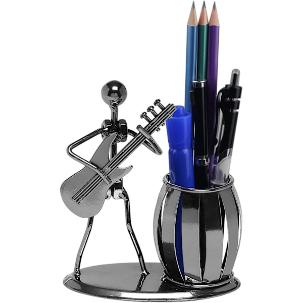 Musique Ironman Band Porte-stylo Métal Artisanat Bureau Ornement