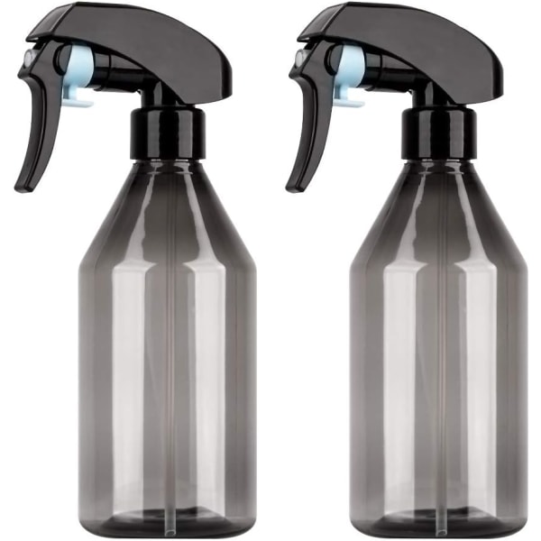 300 ml tom sprayflaska, set med 2 tomma plastsprayflaskor
