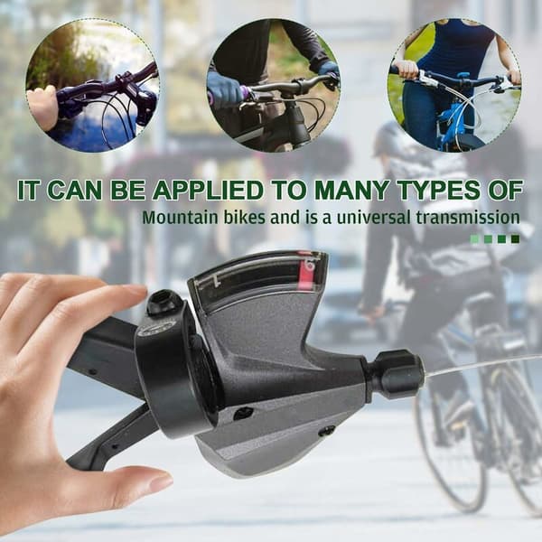 Lav støj Gear Trigger Skiftegreb Ergonomisk Design Mountainbik
